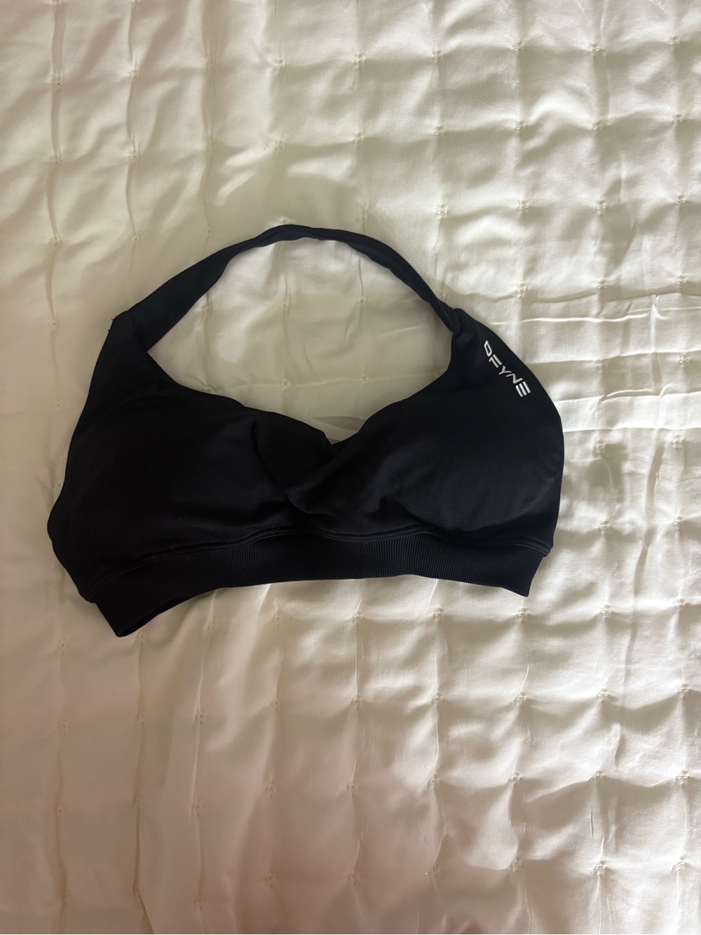 Dfyne Black Impact Sports bra